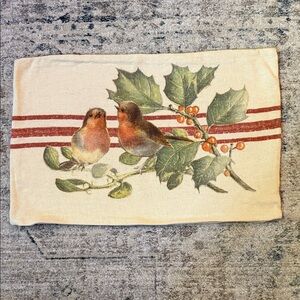 Festive Holiday Pillow Cover